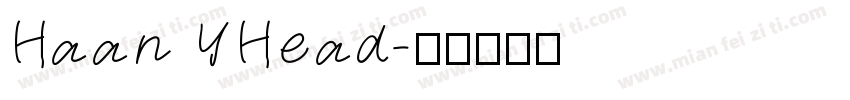 Haan YHead字体转换